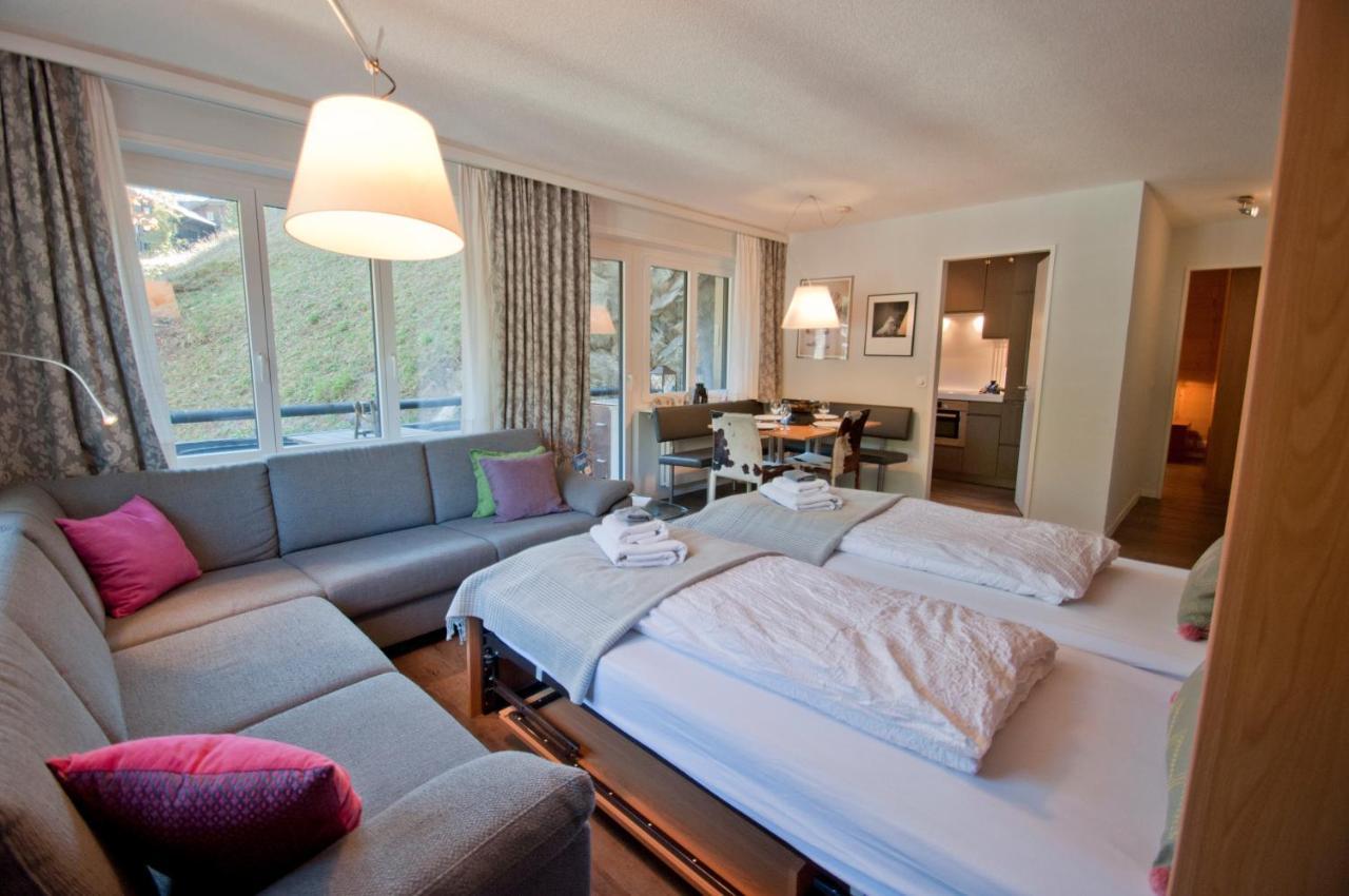 Haus Bodmen C, Apartment Edelweiss Zermatt Buitenkant foto