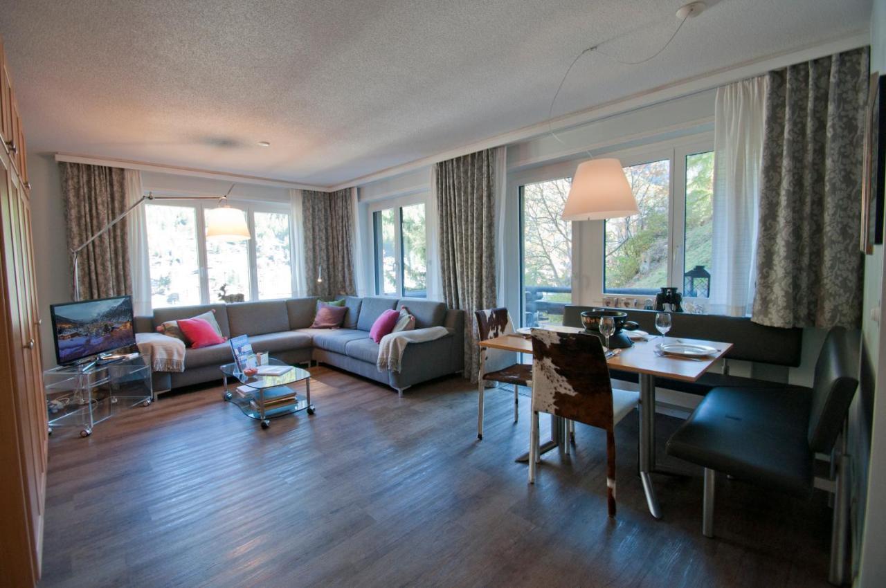 Haus Bodmen C, Apartment Edelweiss Zermatt Buitenkant foto