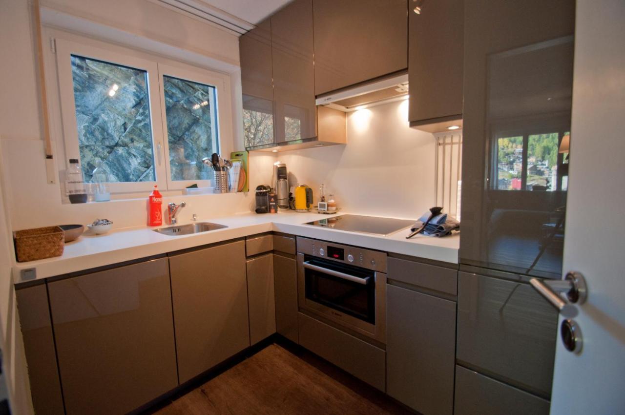 Haus Bodmen C, Apartment Edelweiss Zermatt Buitenkant foto