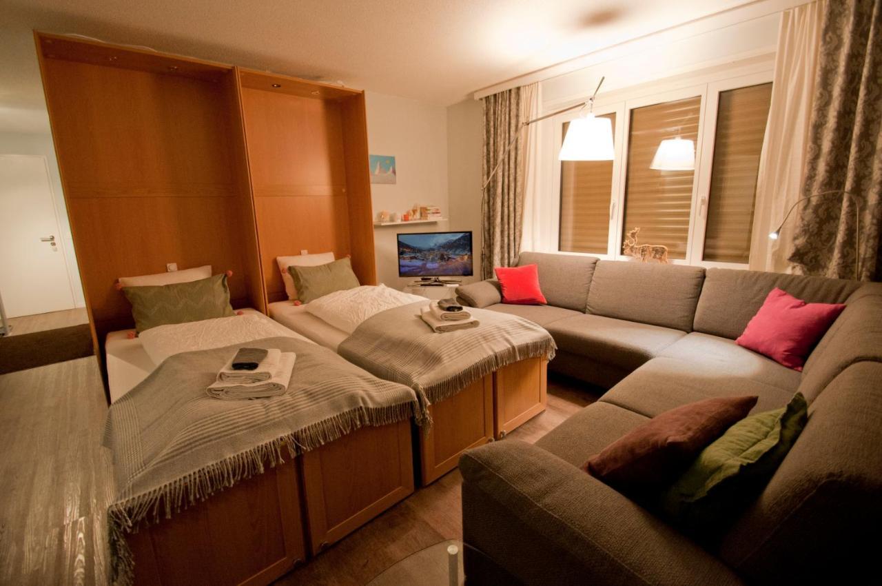 Haus Bodmen C, Apartment Edelweiss Zermatt Buitenkant foto